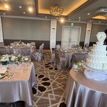 新郎新婦の席側からの写真