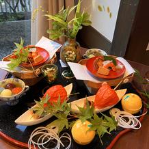 先付などです。