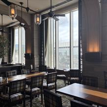 最上階レストラン