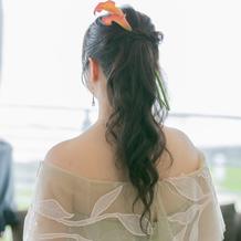 カラードレスは持込み