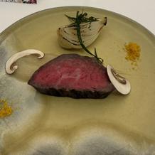 ステーキが特に好評でした