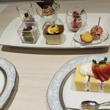 試食したスイーツ！