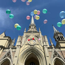 当日のバルーンリリース