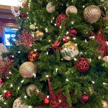 クリスマスの装飾が可愛かったです！