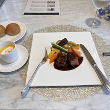 プライダルフェアの時の試食です