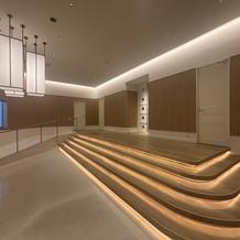 挙式入場前のスペース