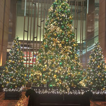 エントランスにある装花