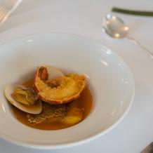 ゲストに好評だったブイヤベースです