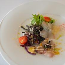 お魚料理もあり美味しかったです