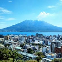 桜島が一望できます