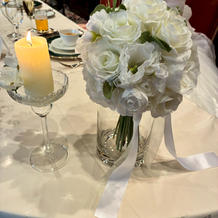 WD用のブーケは持込みました