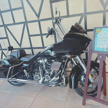 旦那のバイク展示