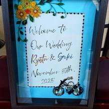 プレゼントウェルカムボード