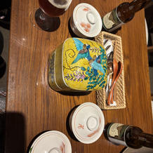 最後はお重に入った形で料理が食べられます