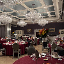 披露宴会場の雰囲気