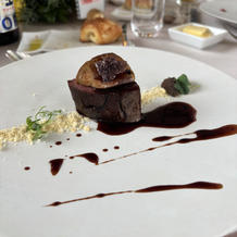 牛フィレ肉とフォアグラ