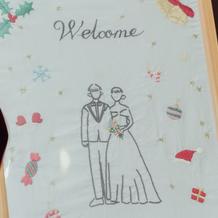 ウェルカムボード