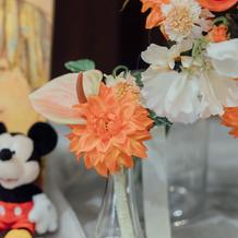 前撮りのブートニア