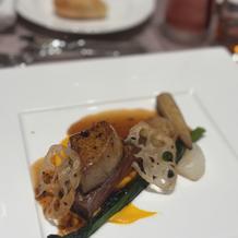 フォアグラとお肉