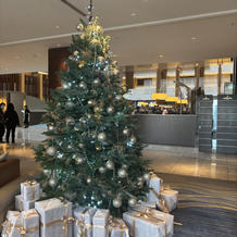 受付前（クリスマスシーズン）