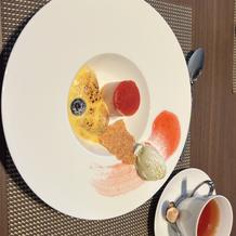 デザート　フルーツグラタン