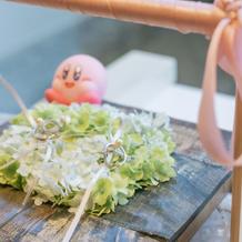 リングピローもカービィで