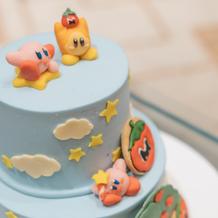 カービィのウエディングケーキ