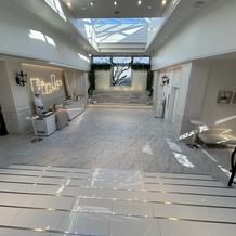 ウェルカムパーティの会場