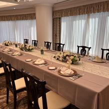 少人数向けの会食会場