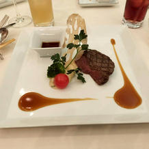 牛フィレ肉のグリエ