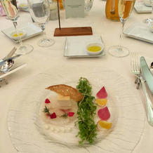 愛媛県産鯛のマリネ