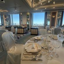 披露宴会場　光