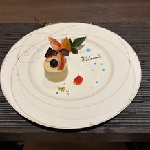 黒糖のムース、美味しかったです！