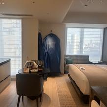 ホテルステイのお部屋