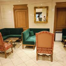 ゲストの待合スペース