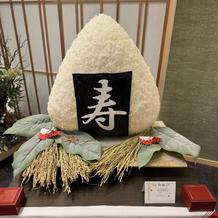 アイテム相談会時に展示されていたおむすび