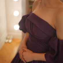 当日は着なかったドレス