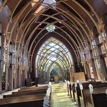 チャペルその１後ろから