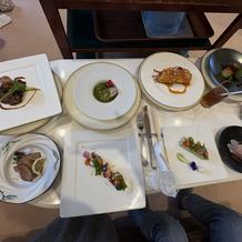 披露宴後の食事