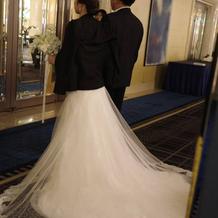 新婦ジャケットは自前です。