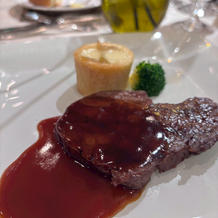 牛フィレ肉のグリル