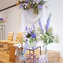 メイン装花