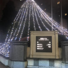 クリスマスだと宿泊したらイルミが