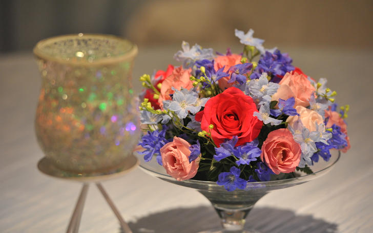 ふたりの好みの結婚式の演出を取り入れやすい
シンプルで落ち着きのあるバンケットです