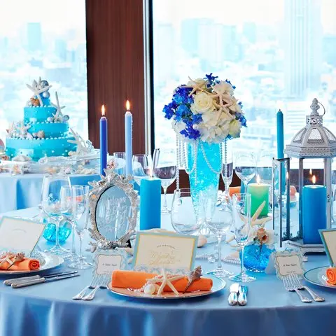 結婚式披露宴のテーブルコーディネート画像集 カラー イメージ別 みんなのウェディングニュース